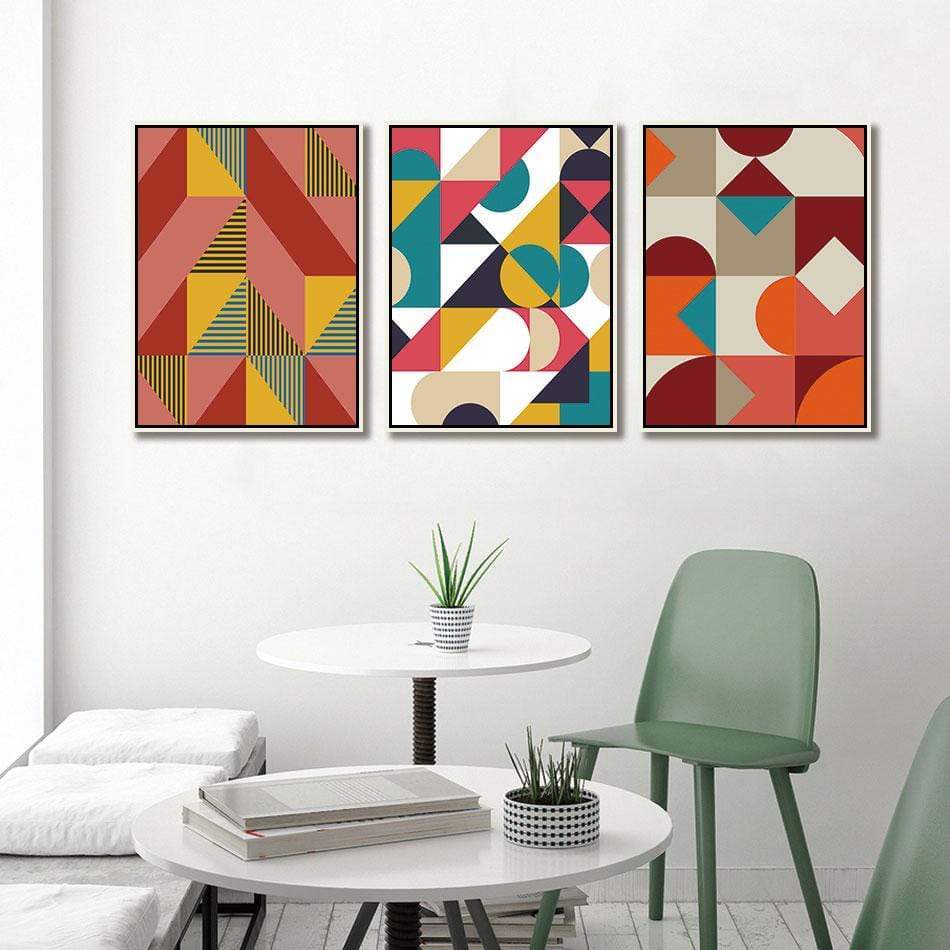 Jasprin Stretched Canvas - Nordic Side - 3 piece, Acrylic Image, canvas art, spo-enabled