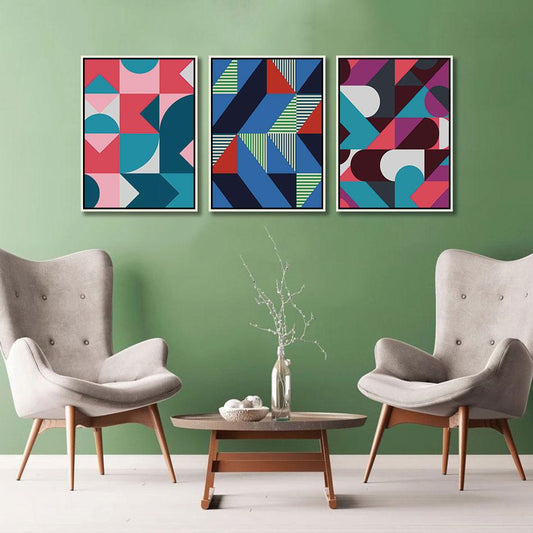 La Chorant Stretched Canvas - Nordic Side - 3 piece, Acrylic Image, canvas art, spo-enabled