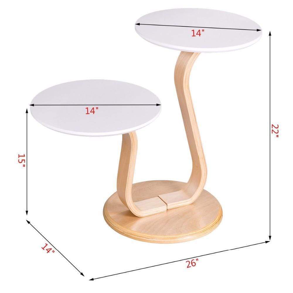 Swan Side Table - Nordic Side - tables