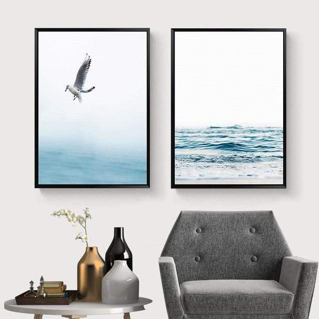 Changing Seasons Stretched Canvas - Nordic Side - 3 piece, canvas art, Canvas Image, spo-enabled