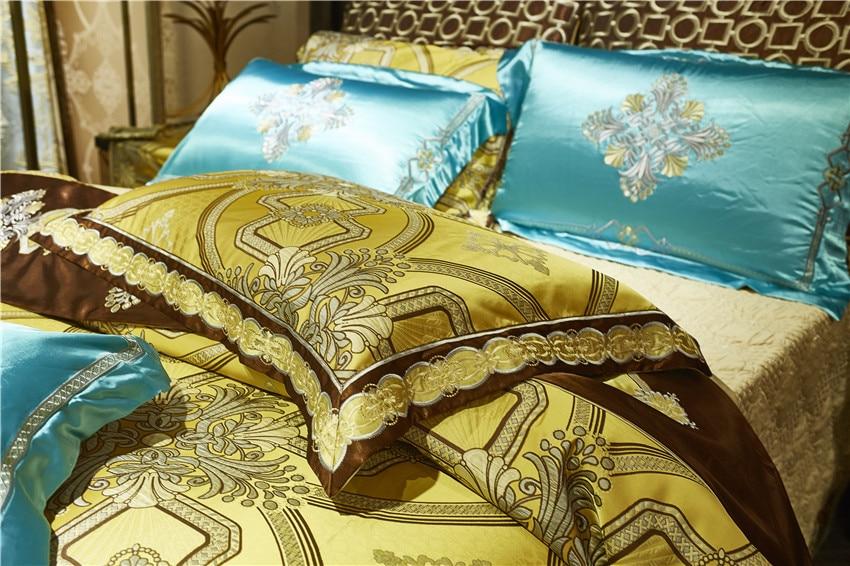 Golden Luxury Egyptian Cotton Bedding Set