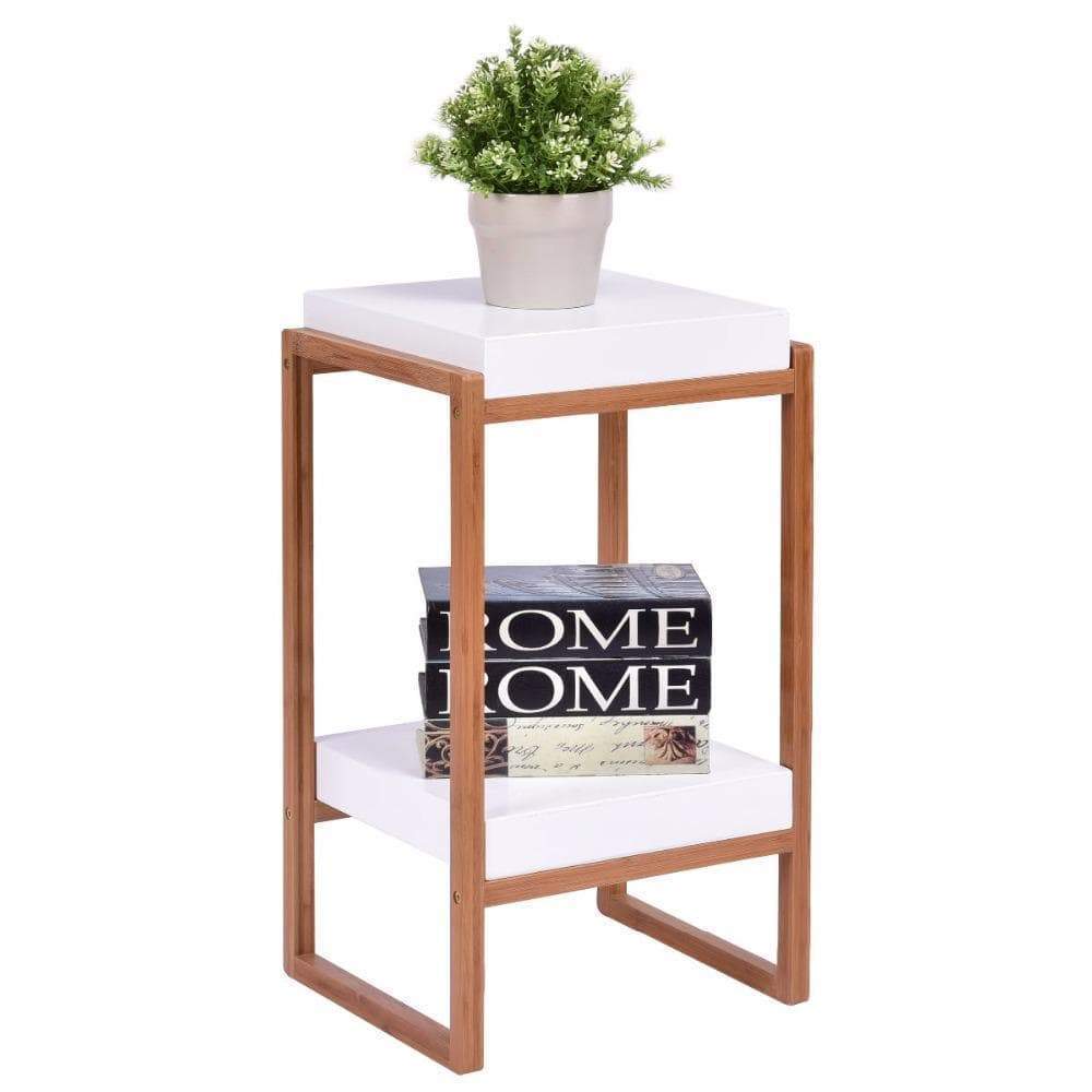 Bamboo Kanada Side Table - Nordic Side - tables