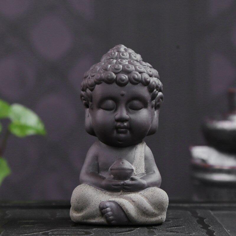 HomeQuill™ Mini Buddha Figurine - Nordic Side - 