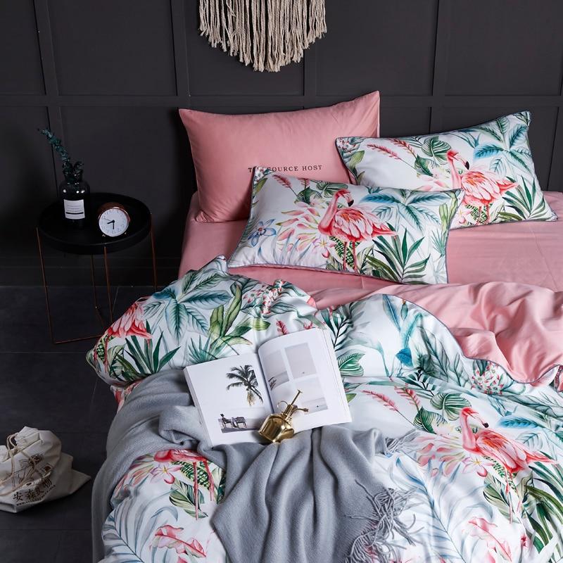 Flamingo Luxury Egyptian Cotton Duvet Set