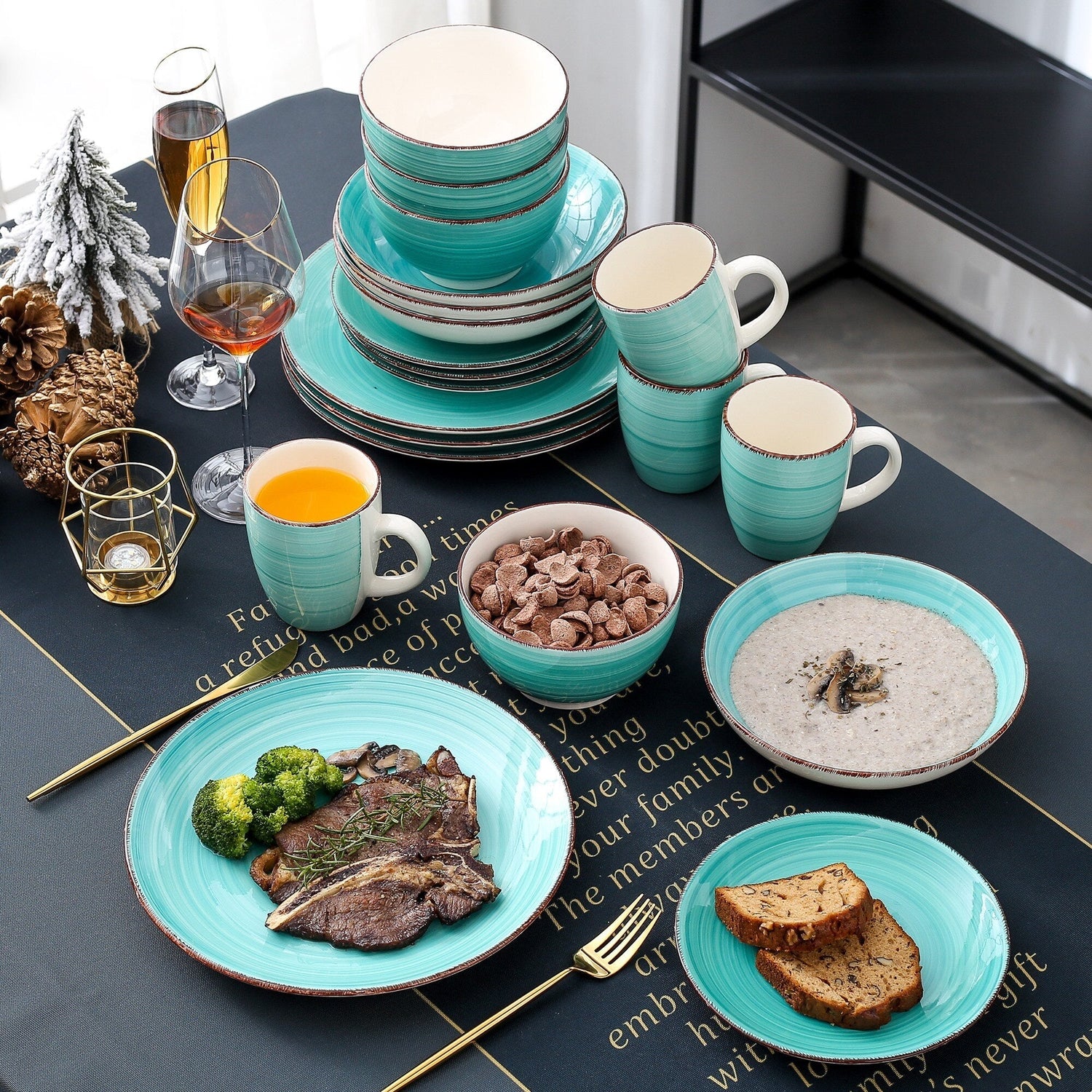 Bella-G Elegant Porcelain Dinnerware Set | Dinnerware | NordicAbode.com