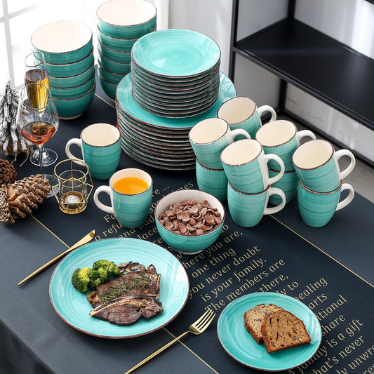 Bella-G 48-Piece Porcelain Dinner Set | Dinnerware | NordicAbode.com