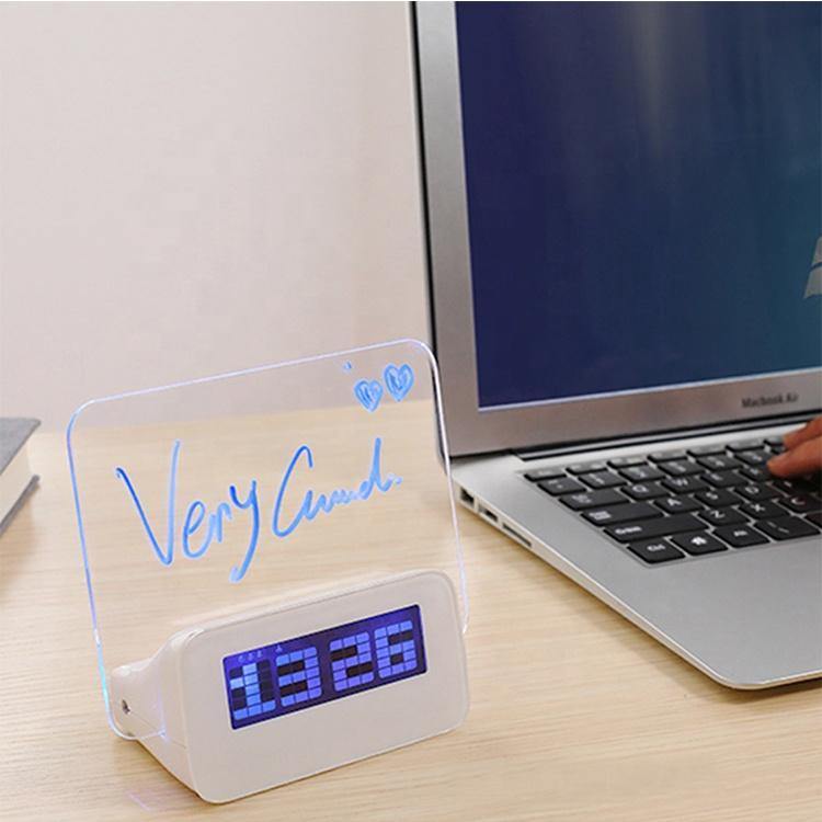 Premium Digital LED Alarm Clock - Nordic Side - 