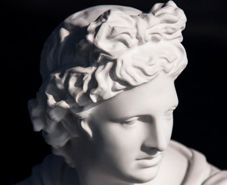 Apollo Bust Statue - Artisan-Made