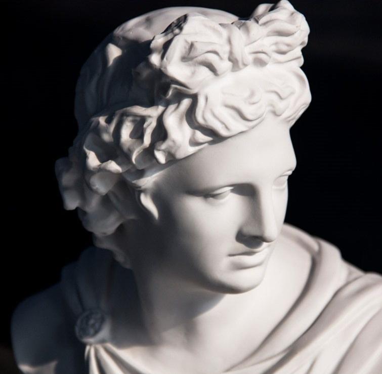 Apollo Bust Statue - Artisan-Made