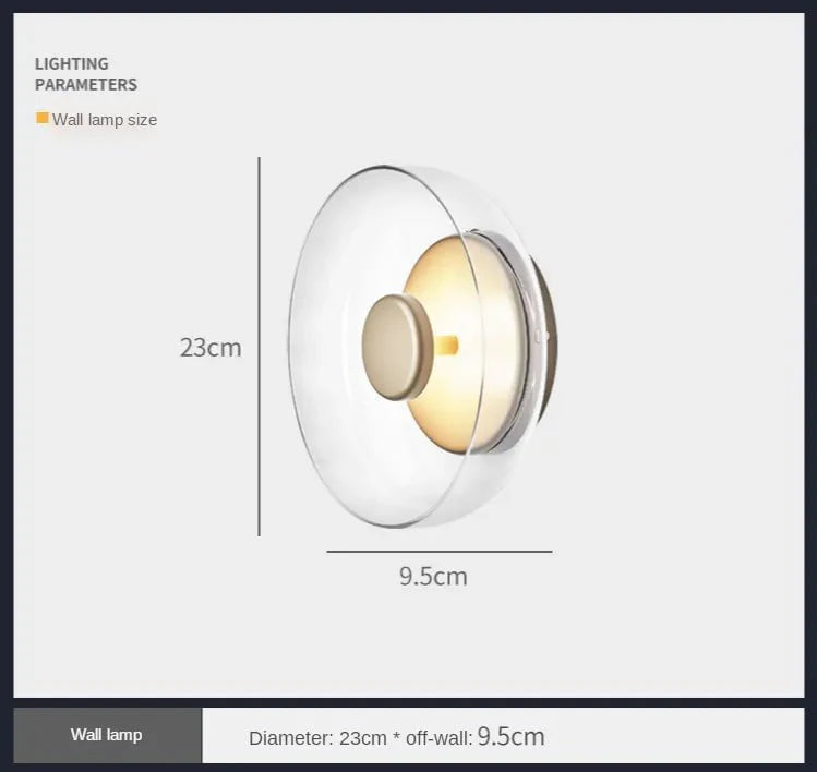 Luminaria Glass Wall Light