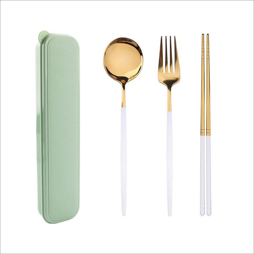 Arya Portable Flatware Set - Nordic Side - Ella, Flatware, Portable, Set