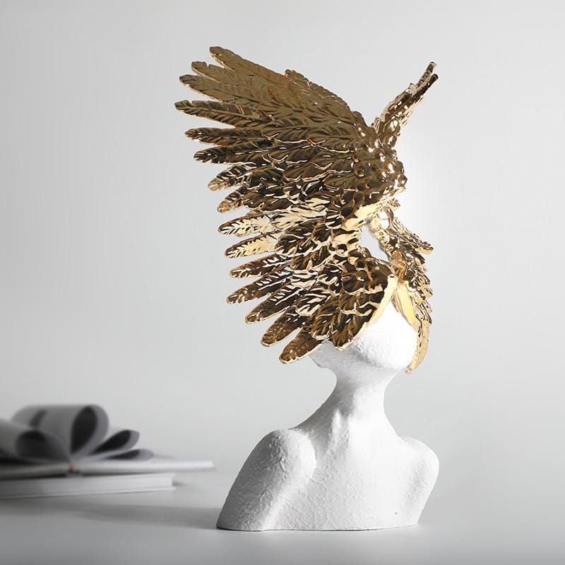 Wing Crown Sculpture