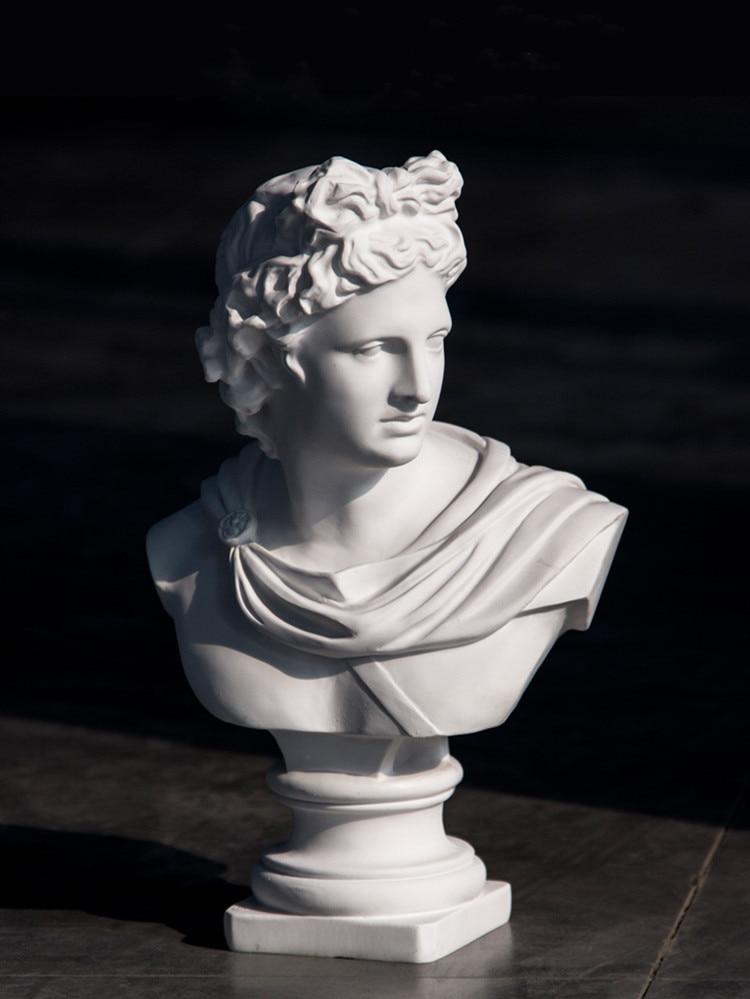 Apollo Bust Statue - Artisan-Made