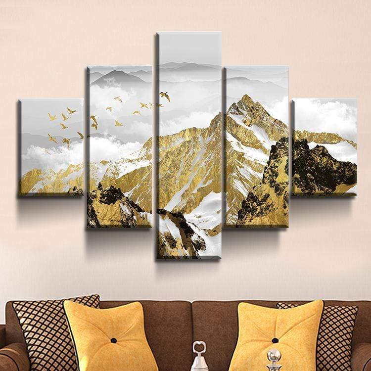 Fuji Magic Stretched Canvas - Nordic Side - 5 Piece, Acrylic Image, canvas art, Canvas Image, spo-enabled