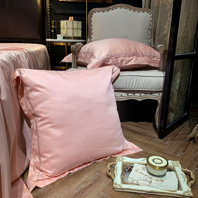 Royal Light Pink Embroidery Duvet Set