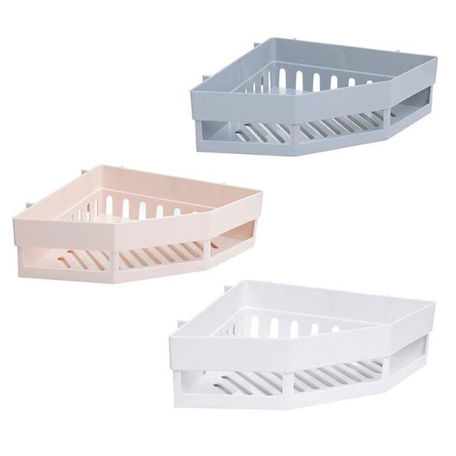 Darcia - Corner Bathroom Shelves - Nordic Side - BATH, Bed & Bath