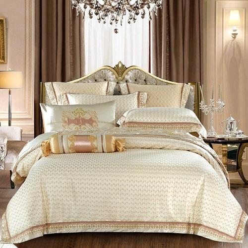 Bartedo Silk Satin Luxury Royal Duvet Cover Set - Nordic Side - Bartedo, Bedding, Luxury, Royal, Satin, set, Silk