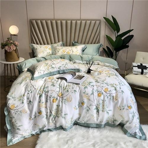 Colodena Luxury Tencel Silk Duvet Cover Set - Nordic Side - Bedding, Colodena, Luxury, Set, Silk, Tencel