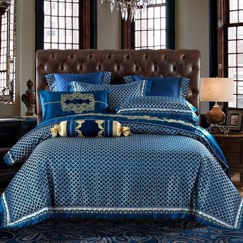 Bartedo Silk Satin Luxury Royal Duvet Cover Set - Nordic Side - Bartedo, Bedding, Luxury, Royal, Satin, set, Silk