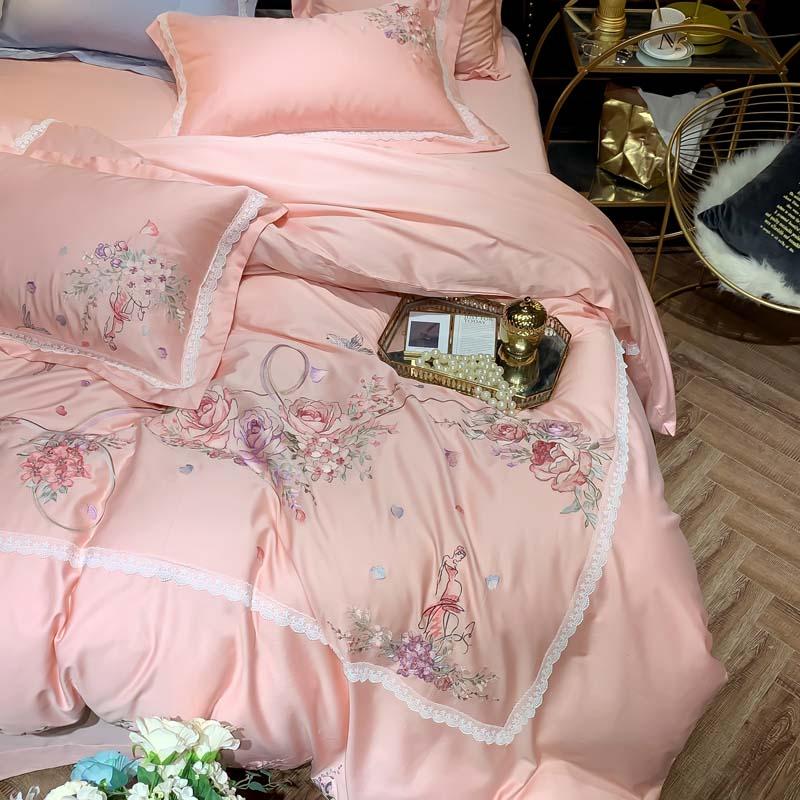 Floral Luxury Egyptian Cotton Duvet Set