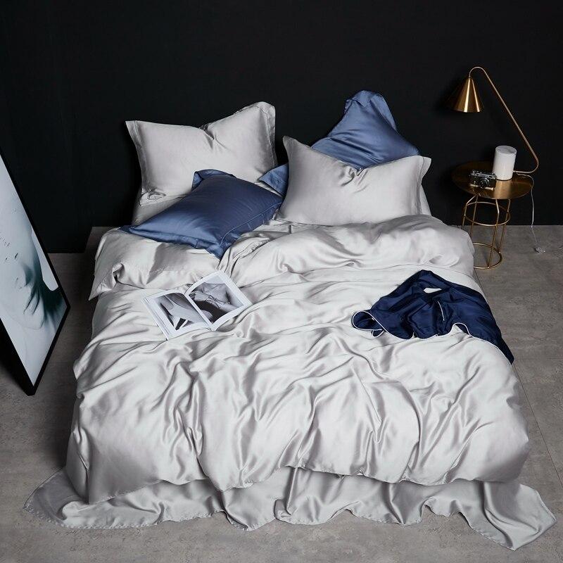 Averata Premium Tencel Silk Luxury Duvet Cover Set - Nordic Side - Averata, Bedding, Luxury, Premium, Set, Silk, Tencel