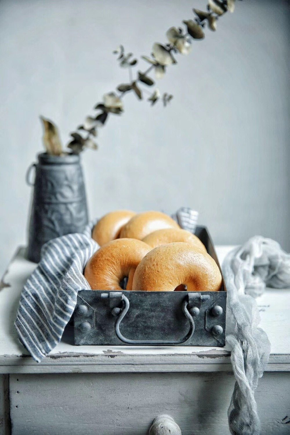 Retro Rustic Metal Serving Trays