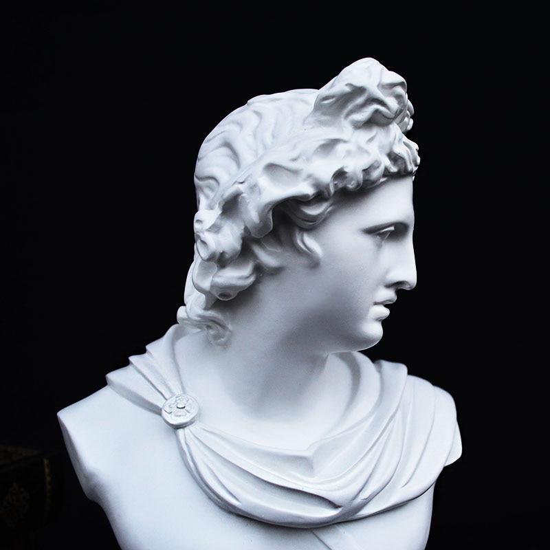 Apollo Bust Statue - Artisan-Made