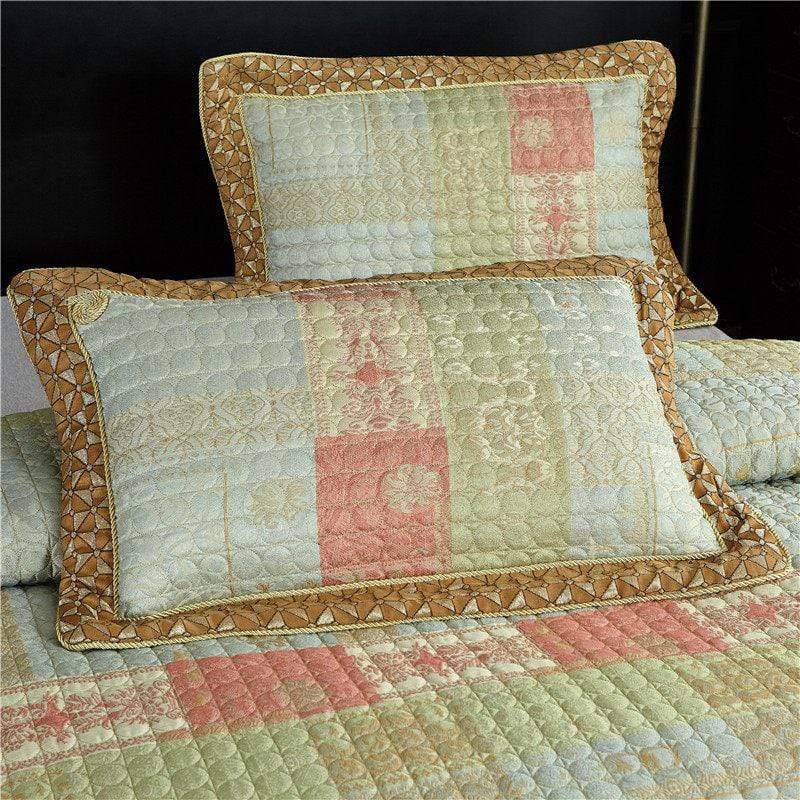 Vernani Quilt Cover Set - Nordic Side - bed, bedding, quilt, spo-enabled