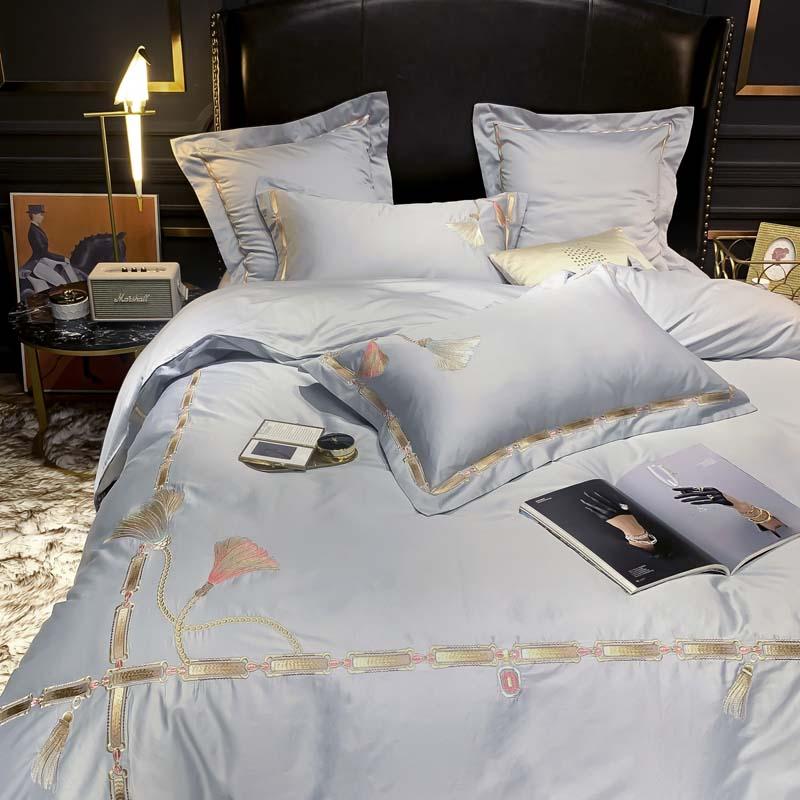 Krypton Luxury Egyptian Cotton Duvet Set