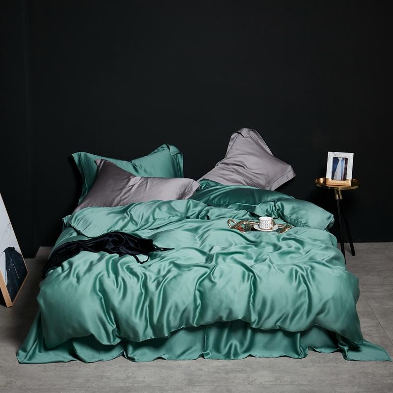 Averata Premium Tencel Silk Luxury Duvet Cover Set - Nordic Side - Averata, Bedding, Luxury, Premium, Set, Silk, Tencel