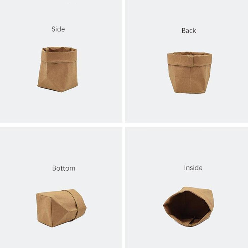 Whitely - Reusable Artful Kraft Paper Flower Plant Pot - Nordic Side - 02-09, modern-farmhouse