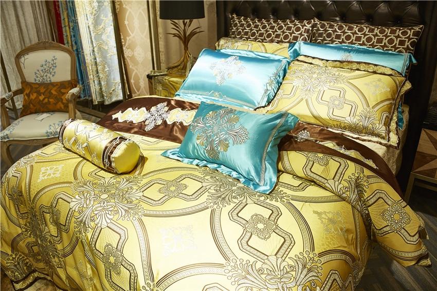 Golden Luxury Egyptian Cotton Bedding Set