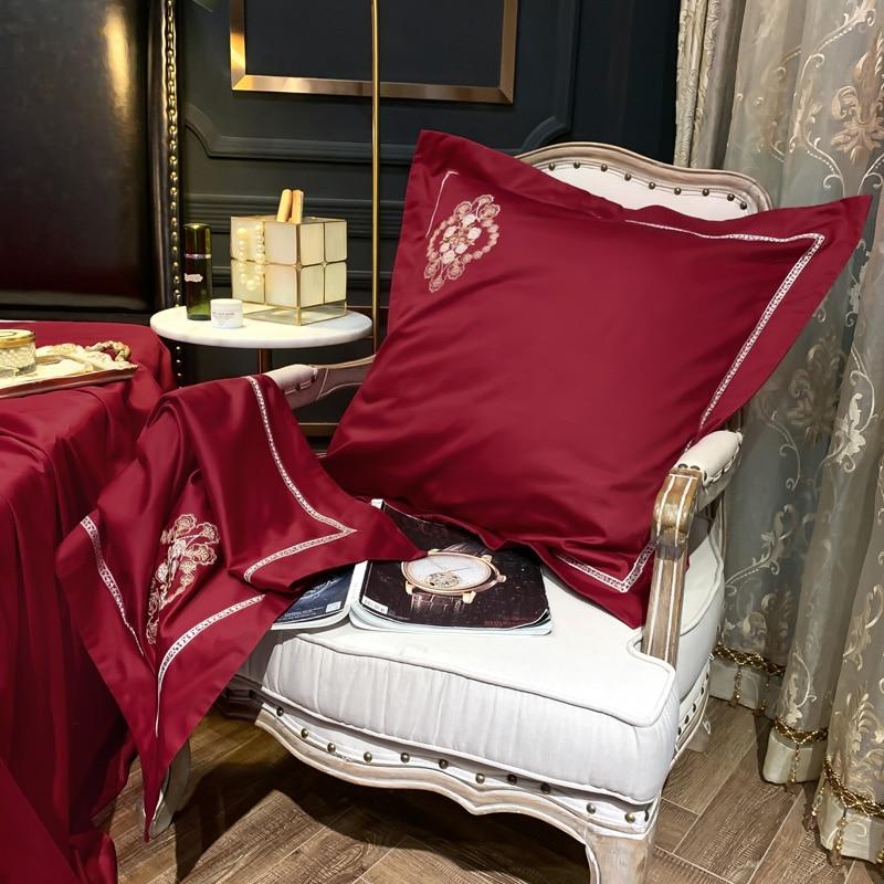 Luxury Rossa Corsa Embroidery Duvet Set