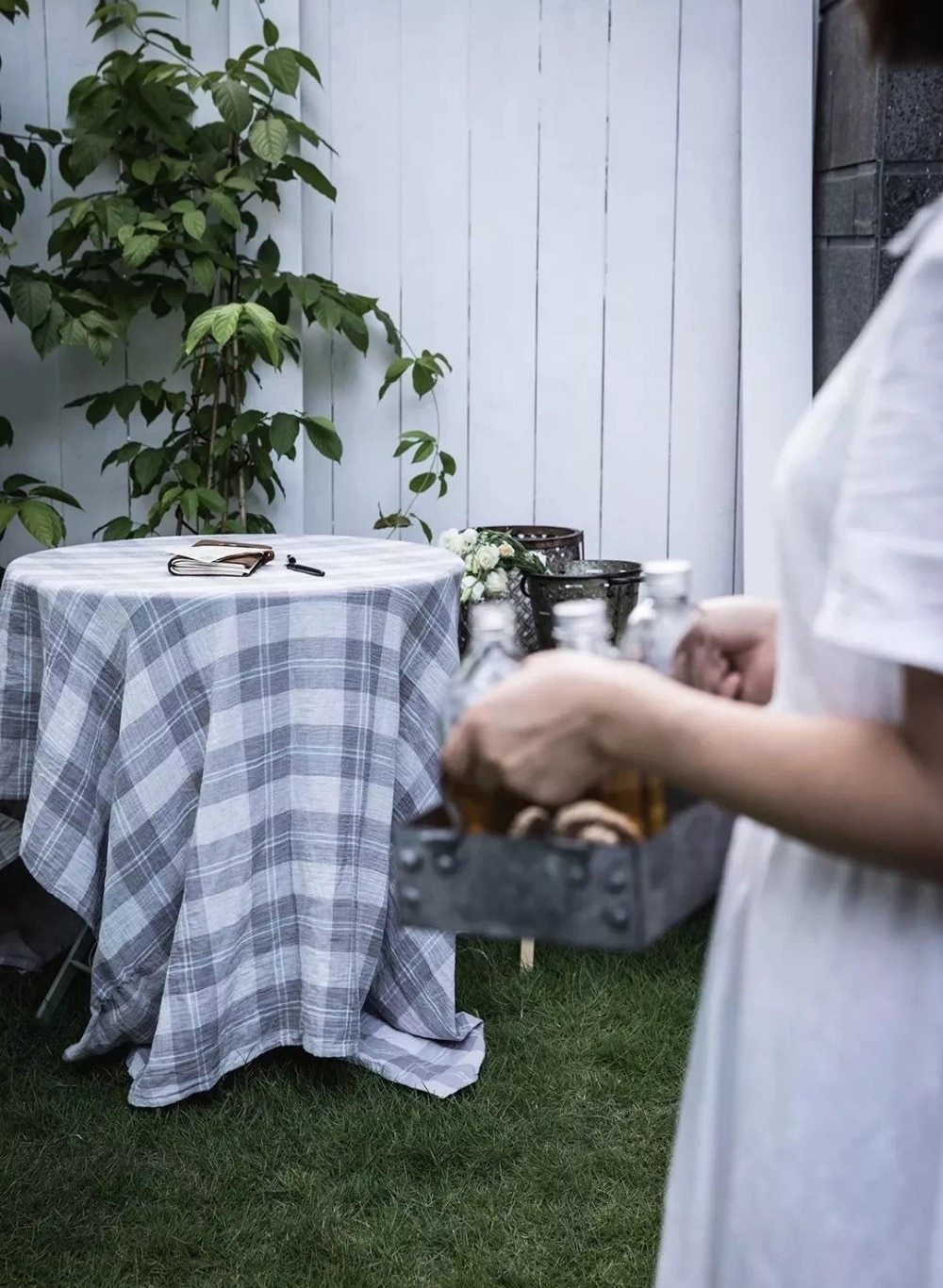 Retro Rustic Metal Serving Trays