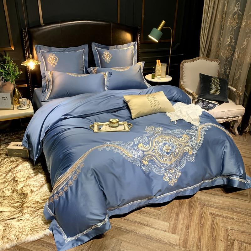 Periwinkle Luxury Egyptian Cotton Duvet Set