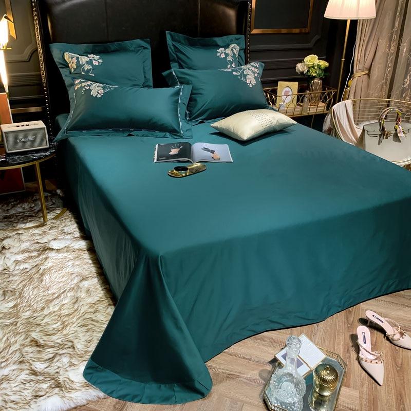 Green Luxury Peacock Duvet Set