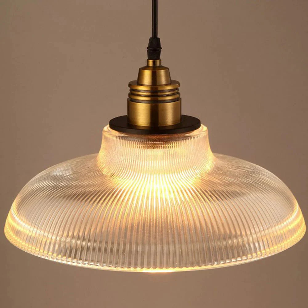 Dolce Vintage Glass Pendant Light