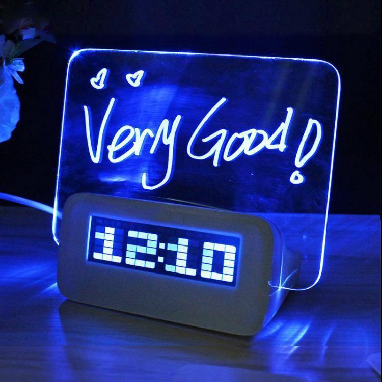 Premium Digital LED Alarm Clock - Nordic Side - 