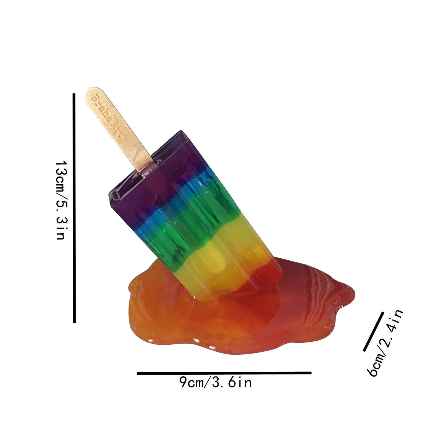 Melting Artisan Melting Popsicle Sculpture