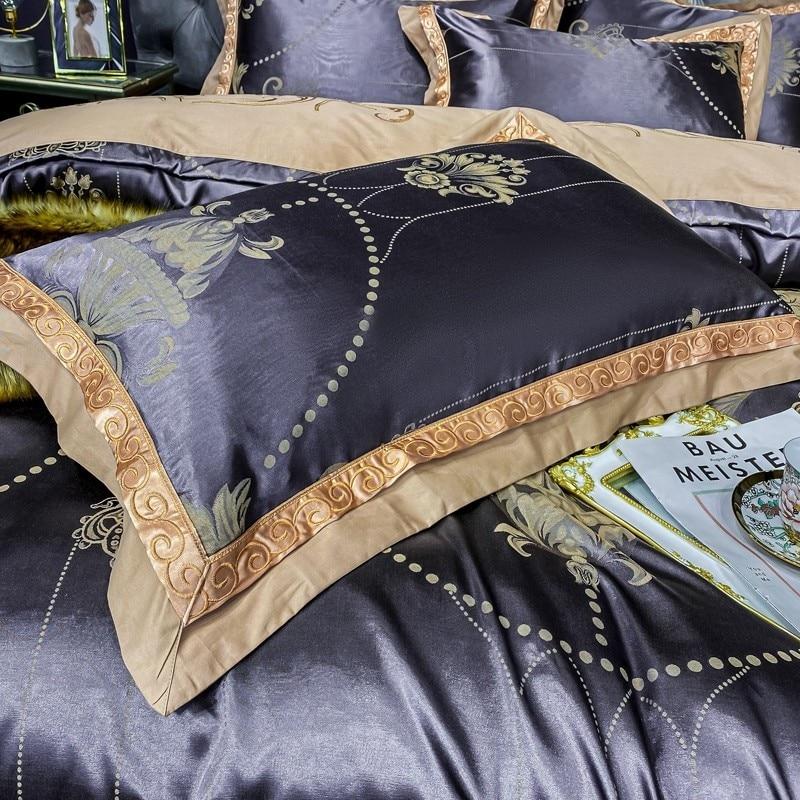 Vintage Luxury Egyptian Cotton Duvet Set