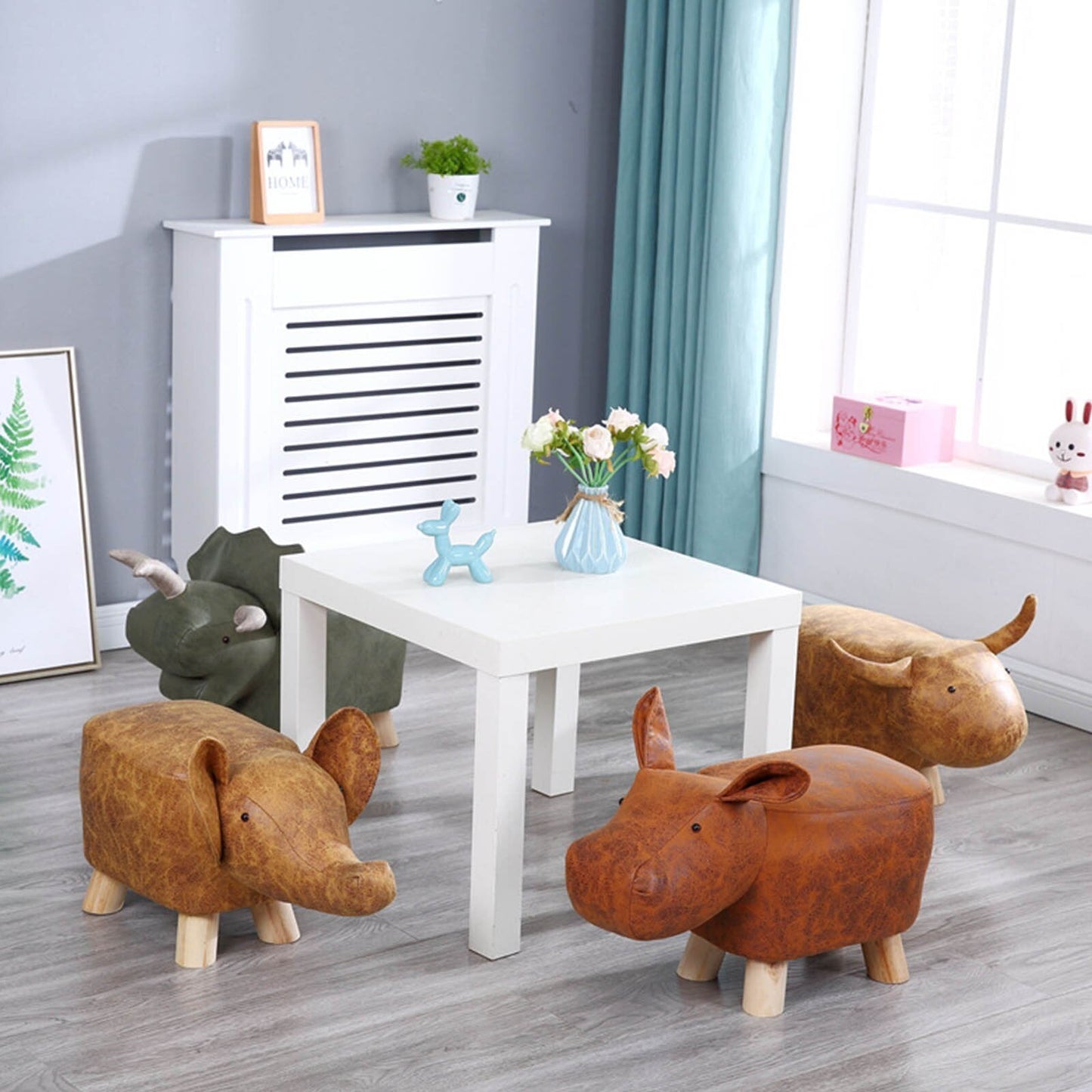 Creative Kids Animal Stool - Nordic Side - 