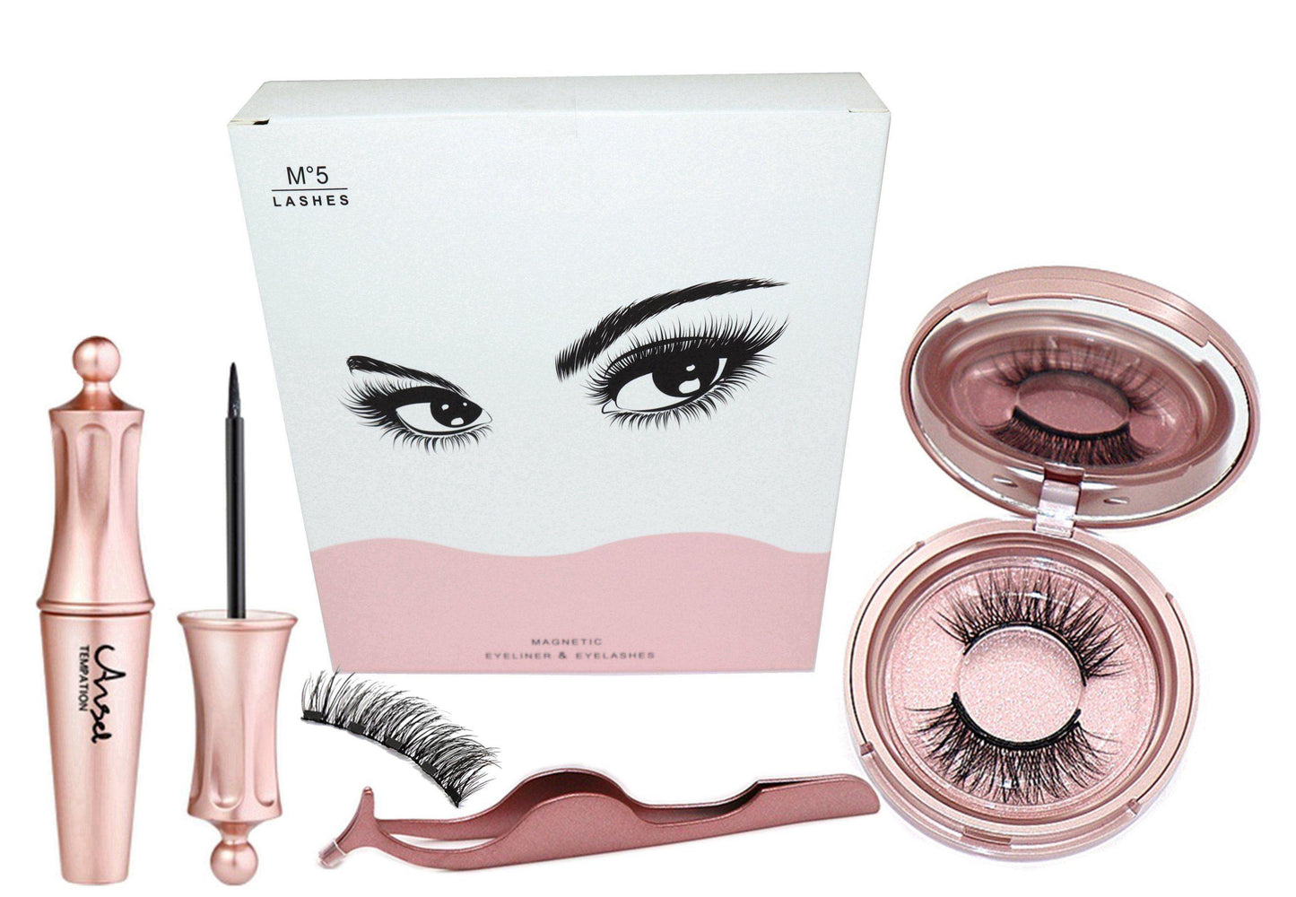 LashLux™ Magnetic Eyeliner & Eyelash Kit - Nordic Side - 