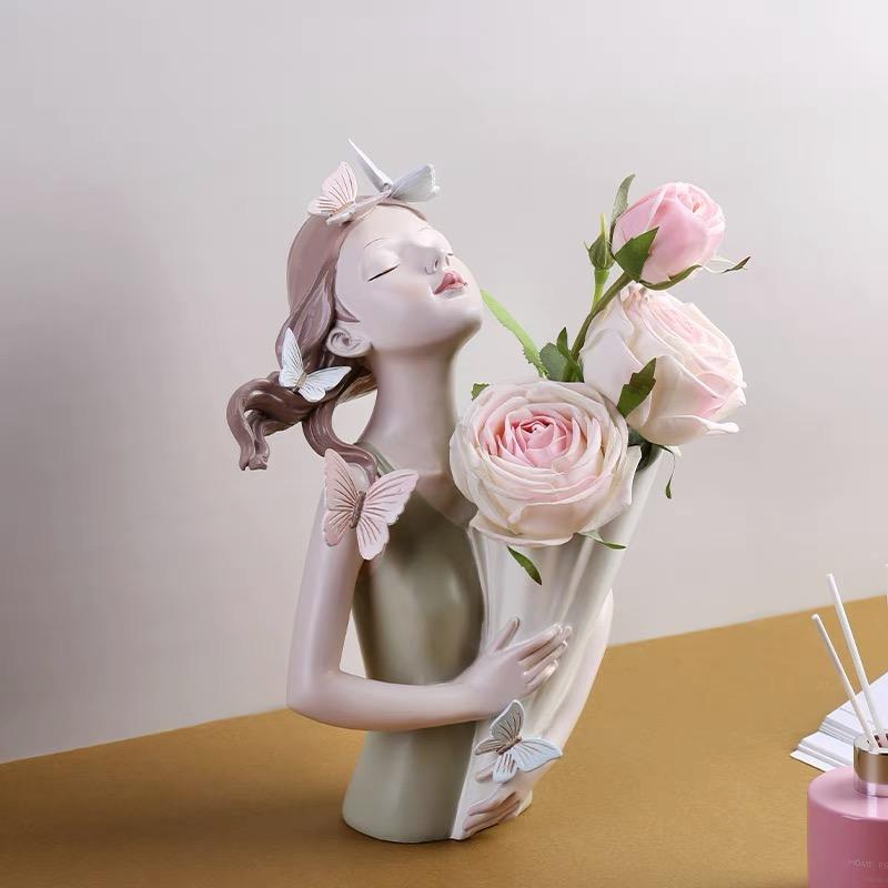 Butterfly Girl Vase Collection