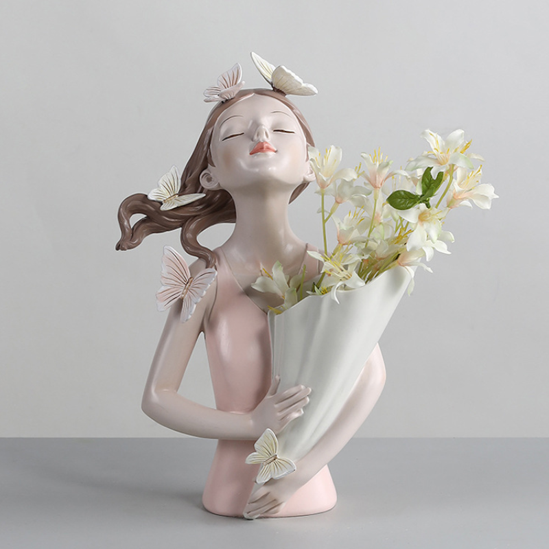 Butterfly Girl Vase Collection