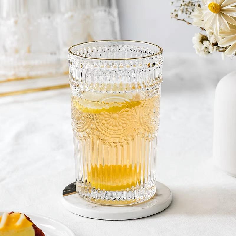 Osasco Gold Rim Highball Glass