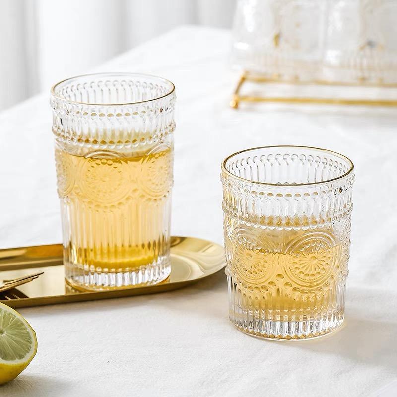 Osasco Gold Rim Highball Glass