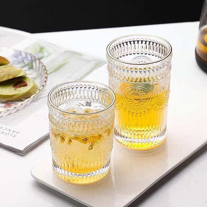 Osasco Gold Rim Highball Glass