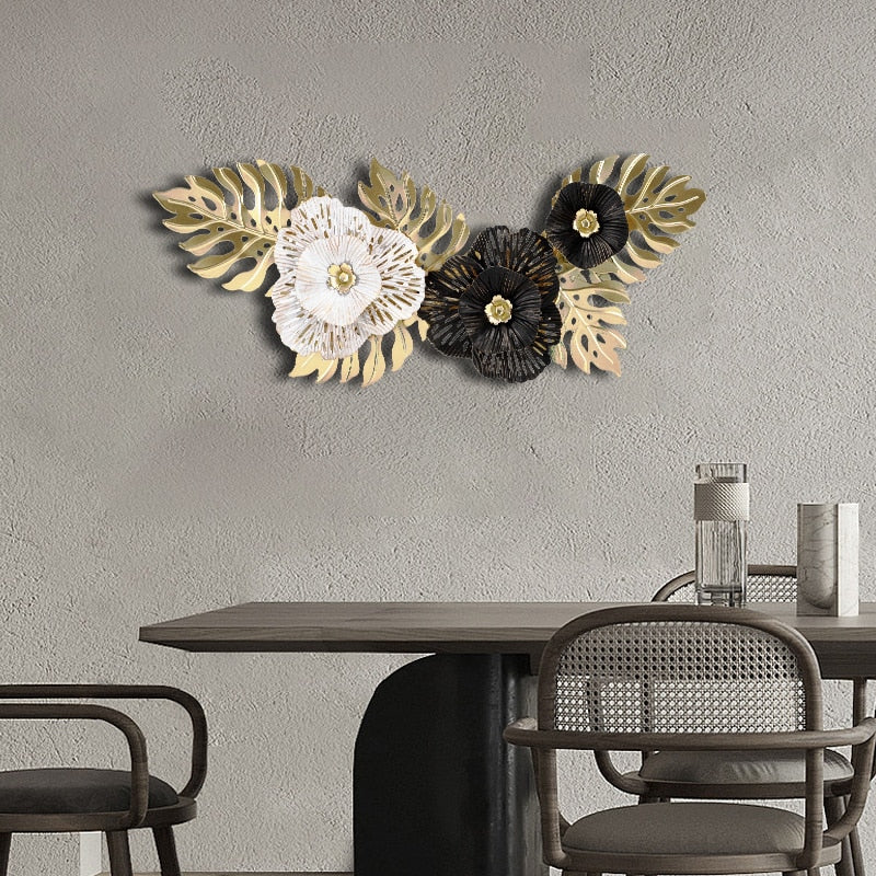 Flower Metal Wall Decor