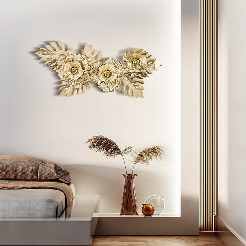 Flower Metal Wall Decor