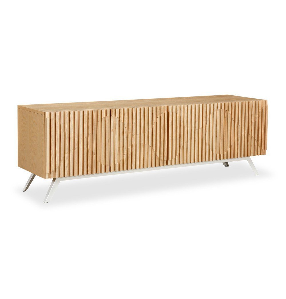 Linnea - Ash Modern Mid-Century Sideboard - Nordic Side - 06-10, feed-cl0-over-80-dollars, feed-cl1-furniture, gfurn, hide-if-international, us-ship